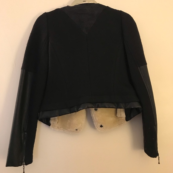 Zara Moro Motorcycle Fur Jacket - Picture 3 of 3
